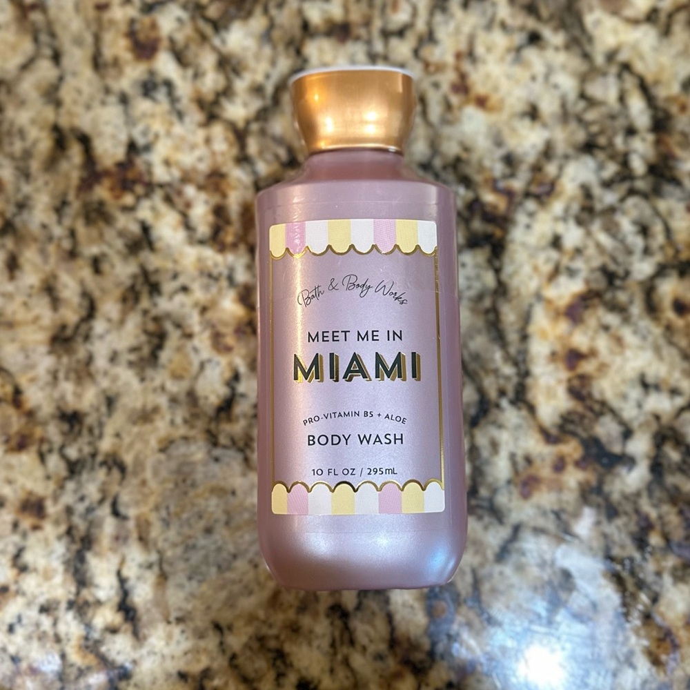 Bath and body Works meet me in Miami body wash